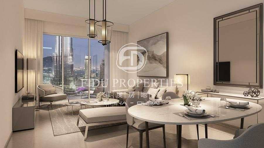 14 Full Burj and Fountain View | With Payment Plan