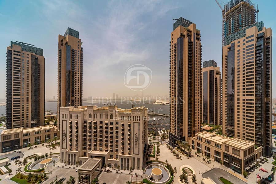 Creek and Burj View from All rooms | Mid floor