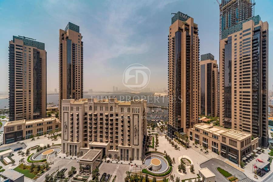 19 Creek and Burj View from All rooms | Mid floor