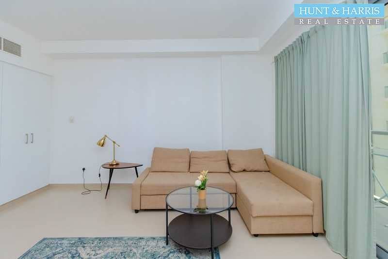 3 Nicely Furnished Studio | Mid floor | Partial Sea View