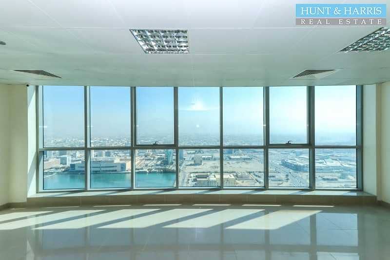 4 Negotiable Unfurnished Office - Stunning Sea View - Available Now
