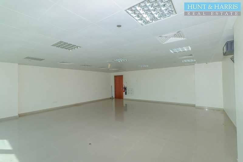 9 Negotiable Unfurnished Office - Stunning Sea View - Available Now