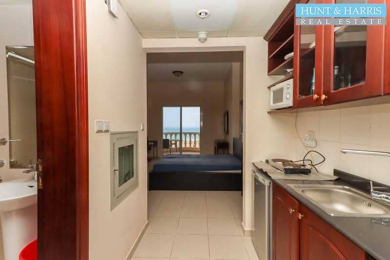 2 Furnished Sea View Studio - Well Maintained - Vacant