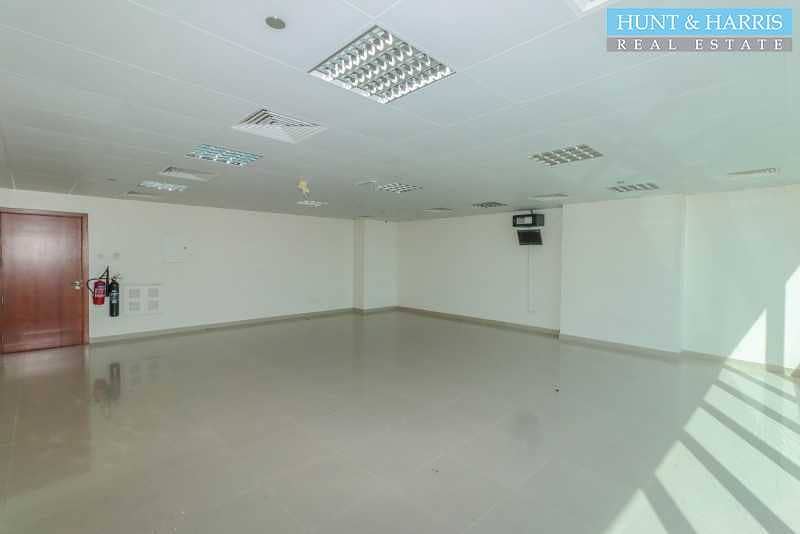 10 Negotiable Unfurnished Office - Stunning Sea View - Available Now