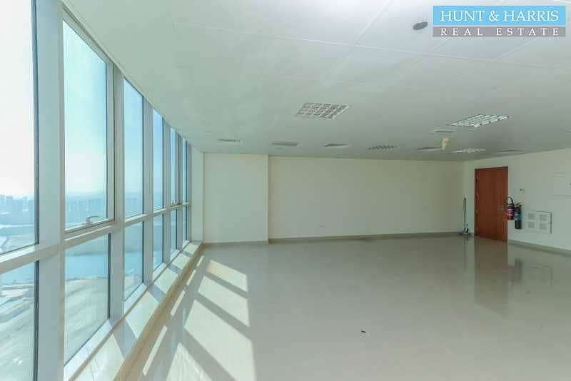 11 Negotiable Unfurnished Office - Stunning Sea View - Available Now