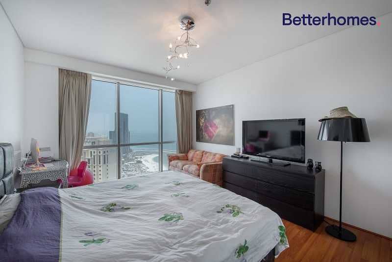 5 Full Sea View|Upgraded|Fully Furnished|Maid's Room