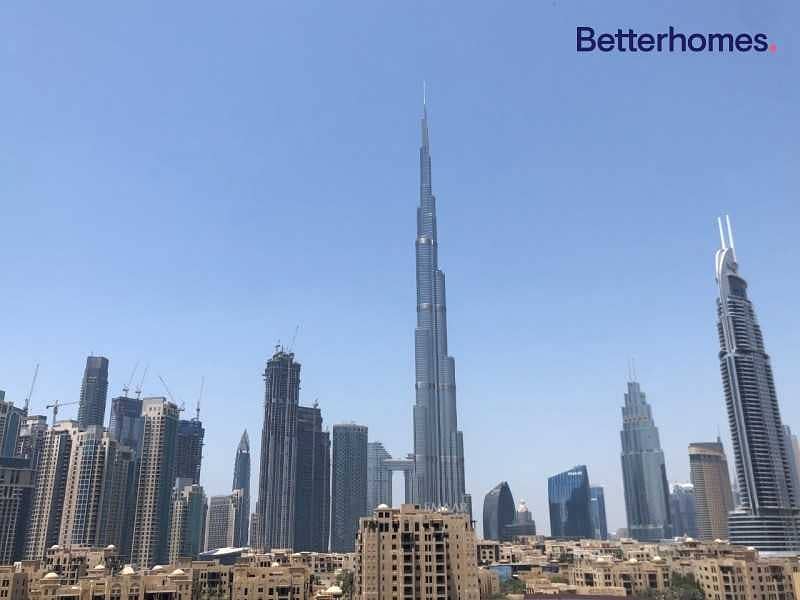 Burj Khalifa View | Furnished and Vacant