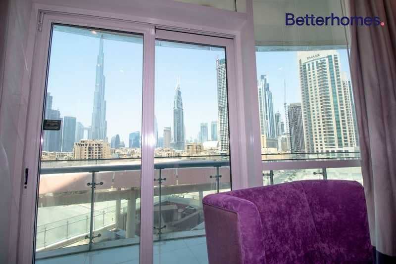 5 Burj Khalifa View | Furnished and Vacant
