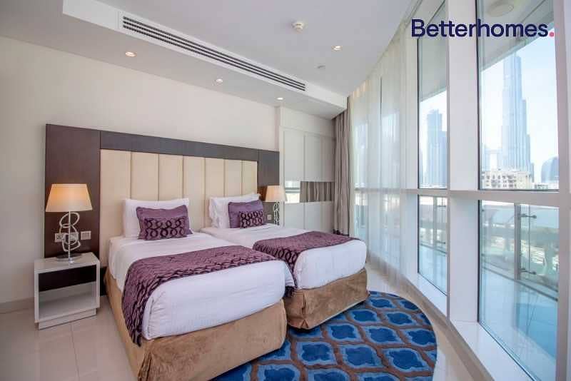 10 Burj Khalifa View | Furnished and Vacant