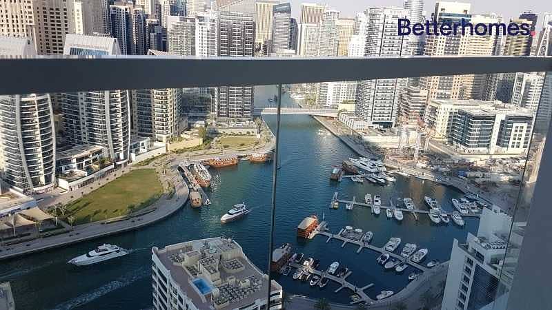 15 Full Marina & Sea View | High Floor | Rented