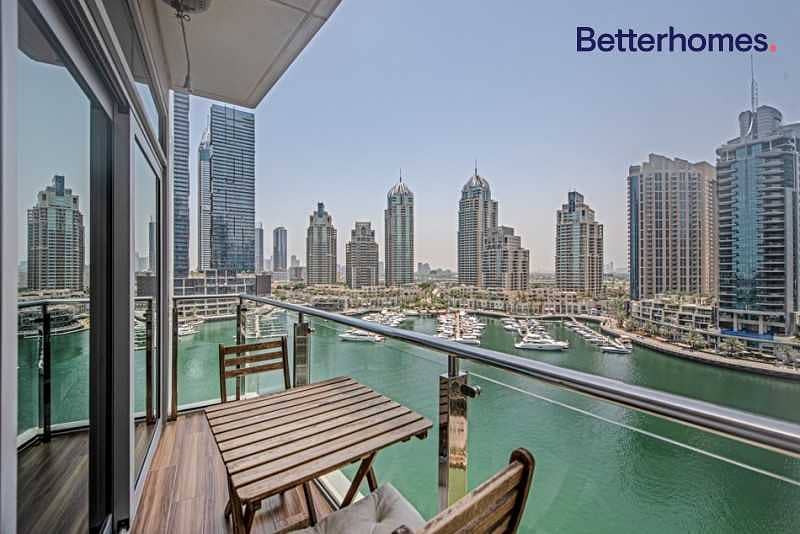 EXCLUSIVE|Upgraded|Marina View|VOT | Balcony