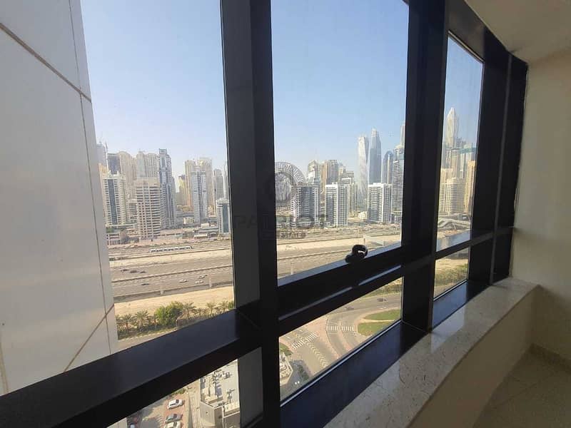 9 Lovely Bright Apartment | SZR and Marina View | Well Maintained | Chiller with Dewa