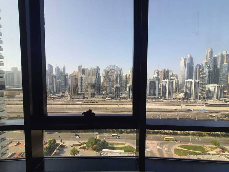 14 Lovely Bright Apartment | SZR and Marina View | Well Maintained | Chiller with Dewa