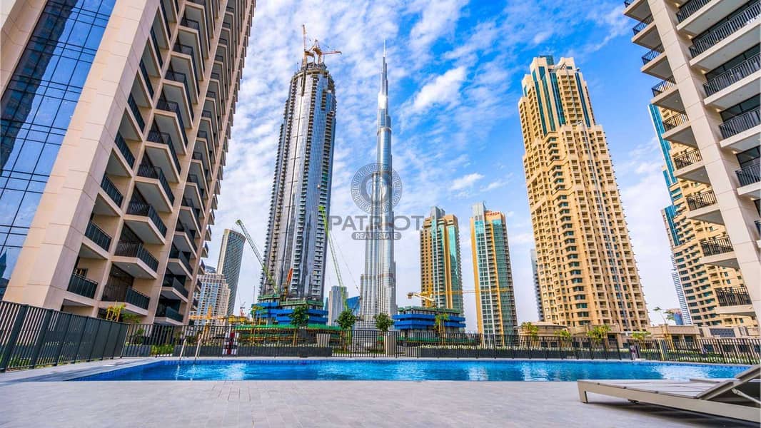 Ultra Luxuries Furniture | 3 Bedroom| Burj Khalifa View
