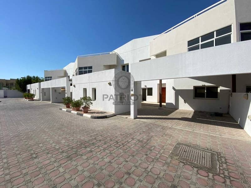 22 LARGE 5BR MAIDS PVT GARDEN GATED COMPOUND SHARED POOL TENNIS COURT IN JUMEIRAH 3