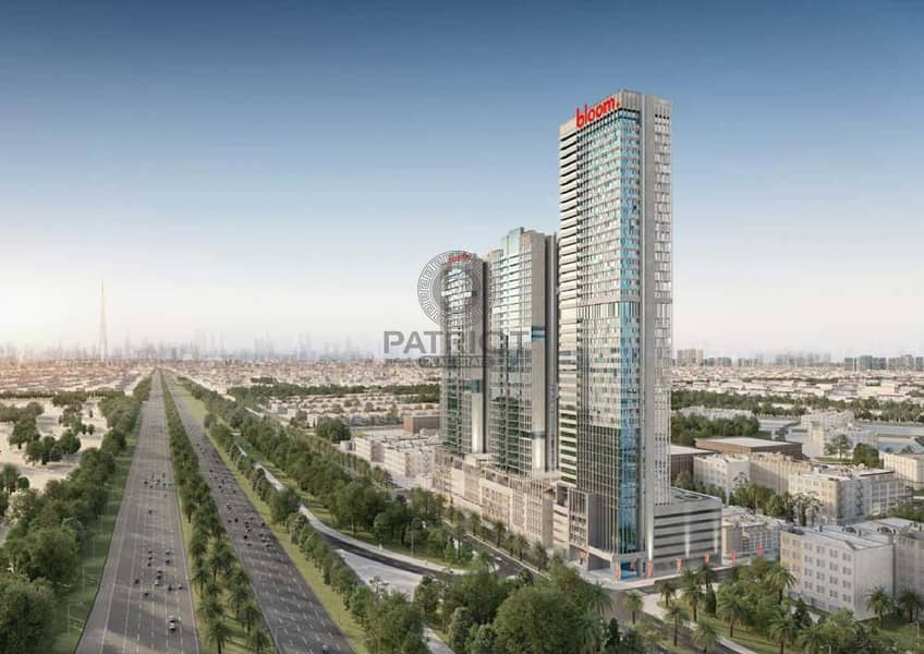 24 INVESTOR VISA ELIGIBLE l READY TO MOVE l 4 YEARS PAYMENT PLAN l NO COMMISSION l HIGH RISE TOWER l 2 BEDROOM IN JVC