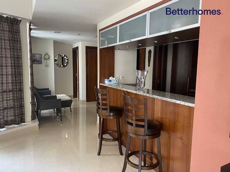 4 Furnished |Chiller free |Vacant | Partial Sea View
