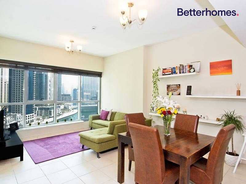 4 Very Bright | One Bedroom | With Full Marina View
