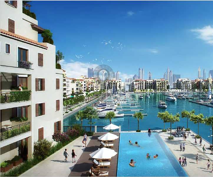 One Bedroom  Apartment  Private Beach Living with Dubai Skyline | No  Commission