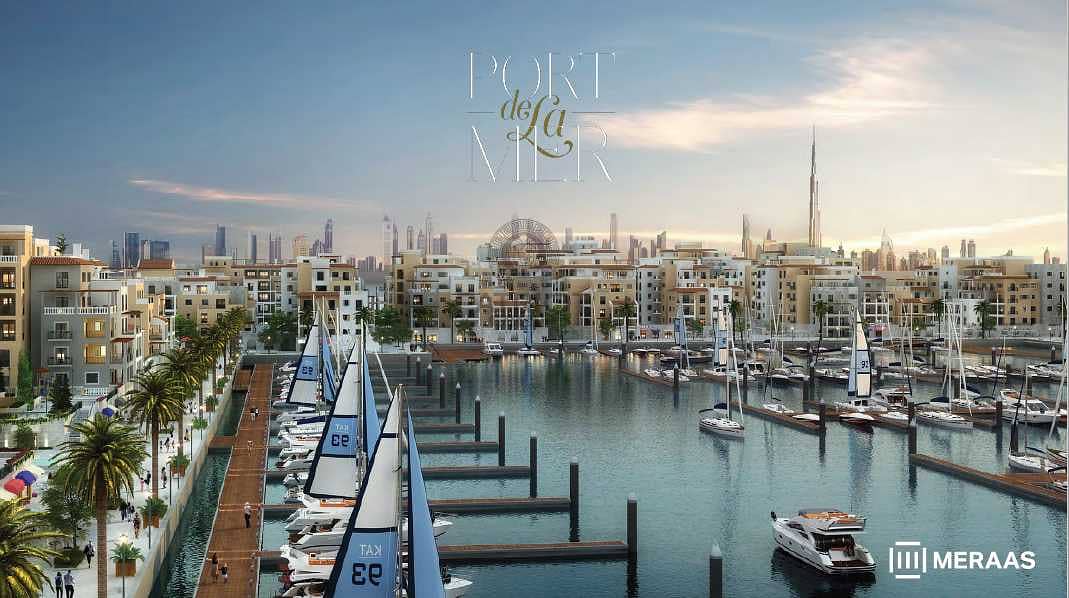 5 One Bedroom  Apartment  Private Beach Living with Dubai Skyline | No  Commission