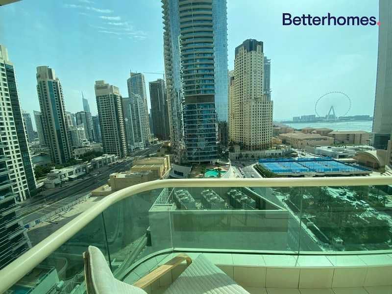 Fully Furnished | Sea View | Balcony | High Floor