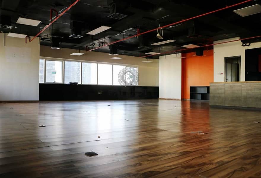 Semi-fitted Office in JLT with Full Lakes View