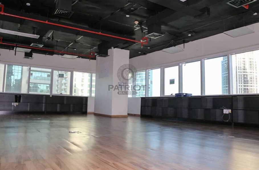 8 Semi-fitted Office in JLT with Full Lakes View