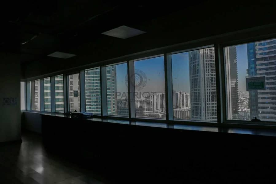 11 Semi-fitted Office in JLT with Full Lakes View