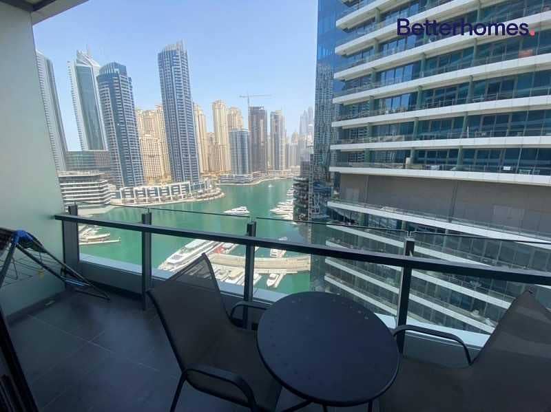 Marina View | With Balcony | Mid floor | Rented