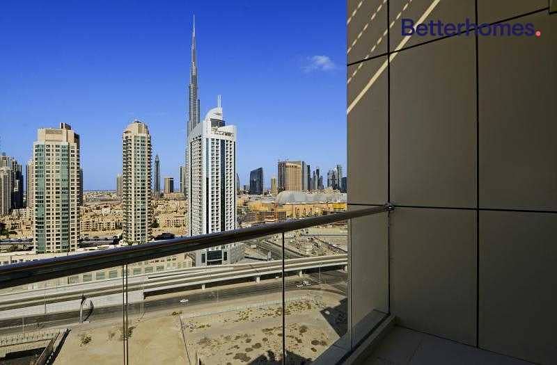 9 Burj Khalifa View I Closed Kitchen and Balcony