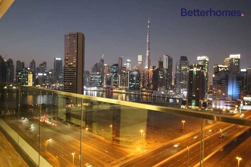 9 Stunning Burj Khalifa & Canal View | MODERN FINISH