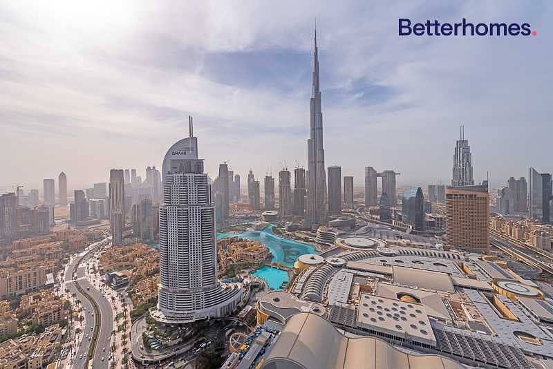 11 Burj Khalifa View| Ready now| High Floor|