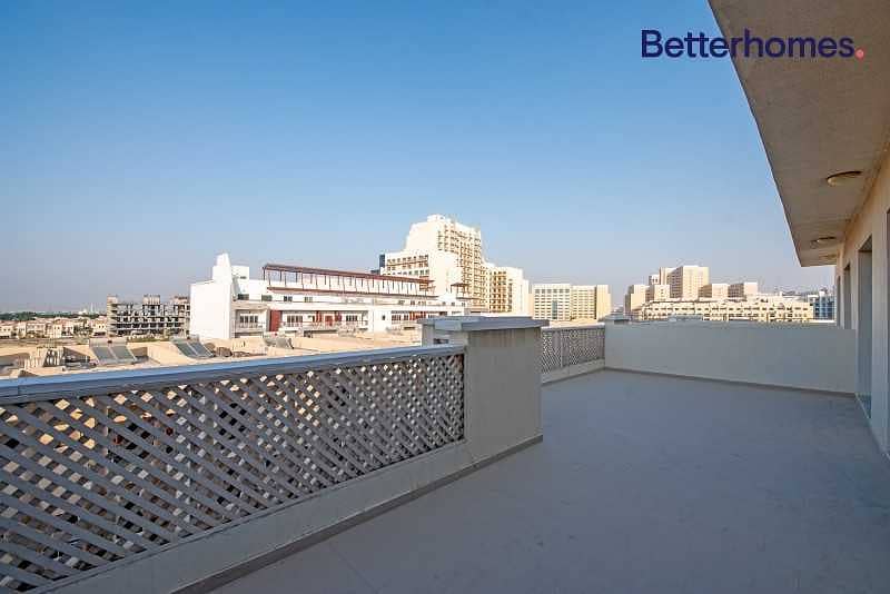 7 Fully Furnished | Vacant | Huge Terrace | JVC
