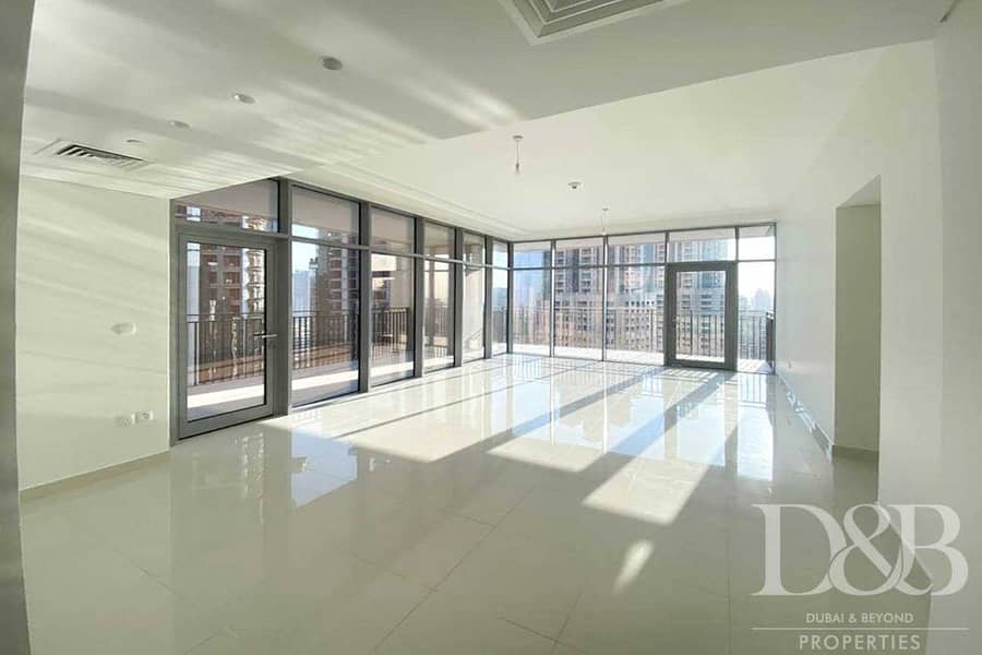 Burj Khalifa View | Balcony | Bright 3BR