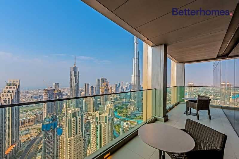 12 Penthouse|Burj Khalifa and Fountain Views
