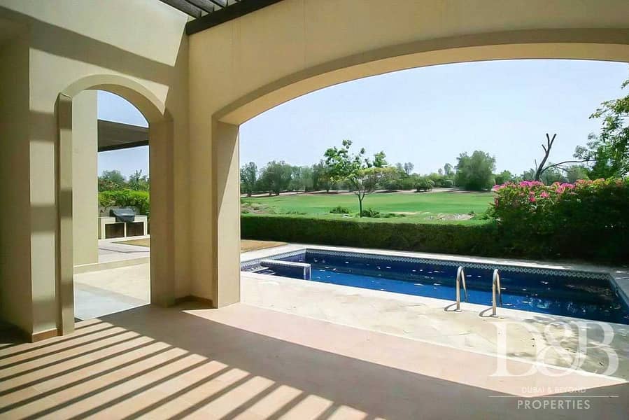 5 Vacant | Full Golf Course View | Private Pool
