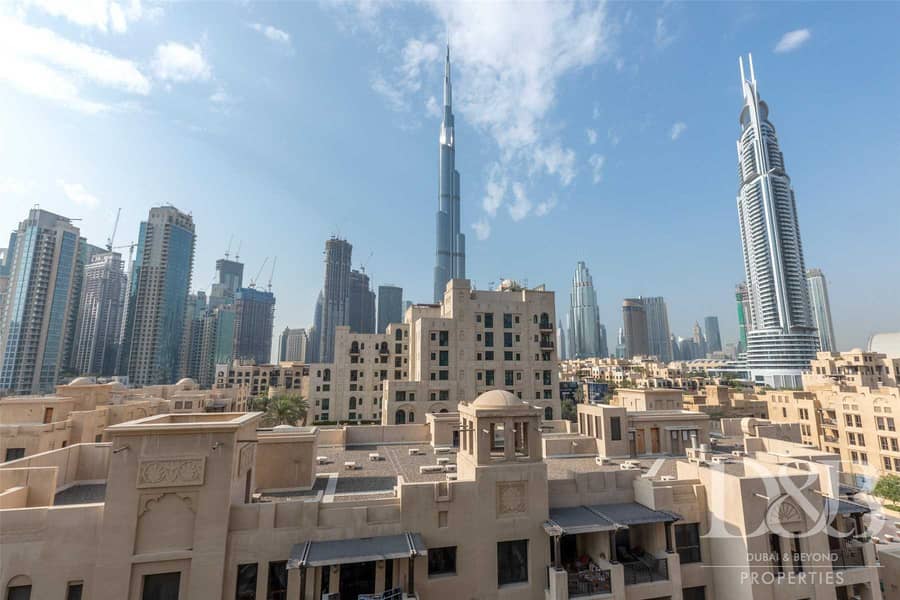 Burj Khalifa View | Furnished | Vacant