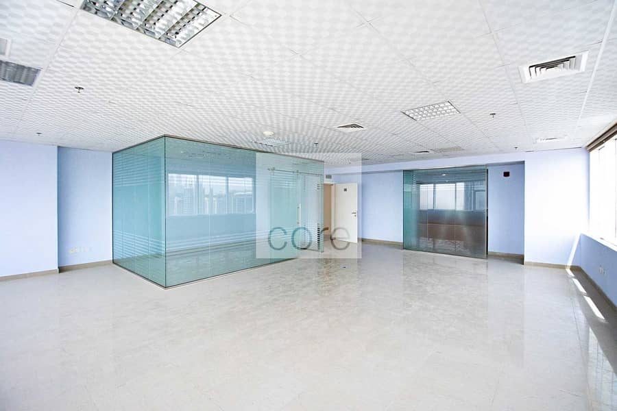 Fitted with Glass Partitions | 2 Washrooms