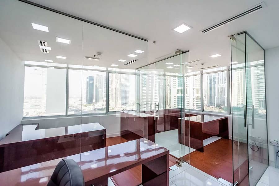 Furnished Office | Glass Partitions | DMCC