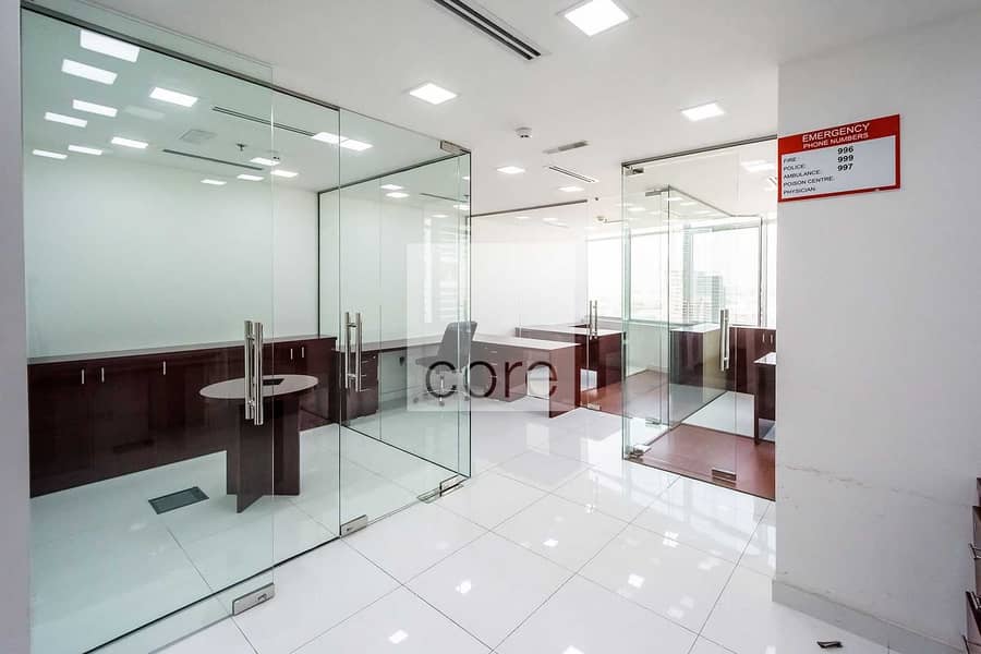 3 Furnished Office | Glass Partitions | DMCC