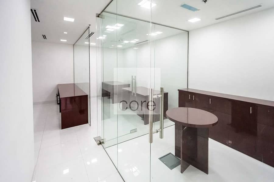 4 Furnished Office | Glass Partitions | DMCC