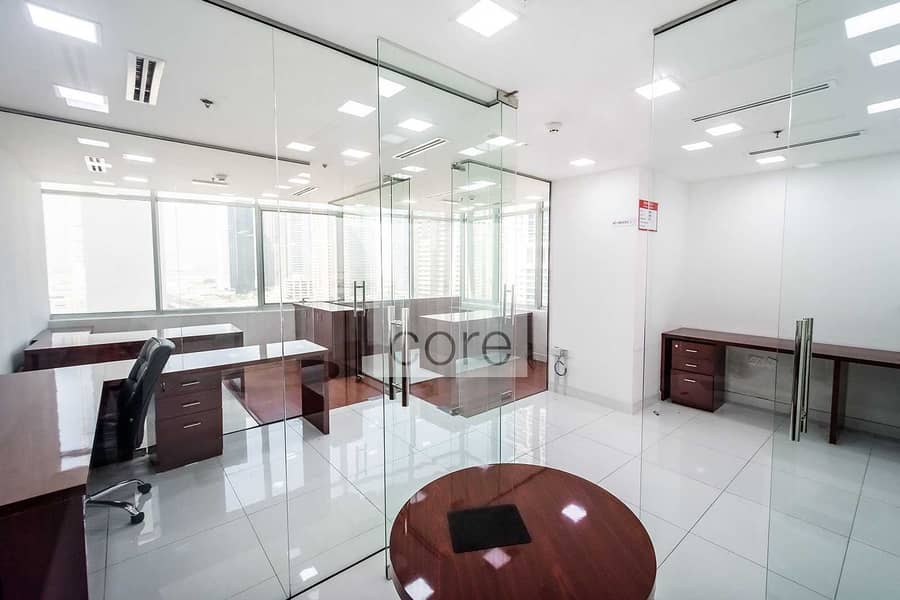 5 Furnished Office | Glass Partitions | DMCC