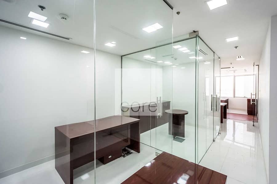 6 Furnished Office | Glass Partitions | DMCC
