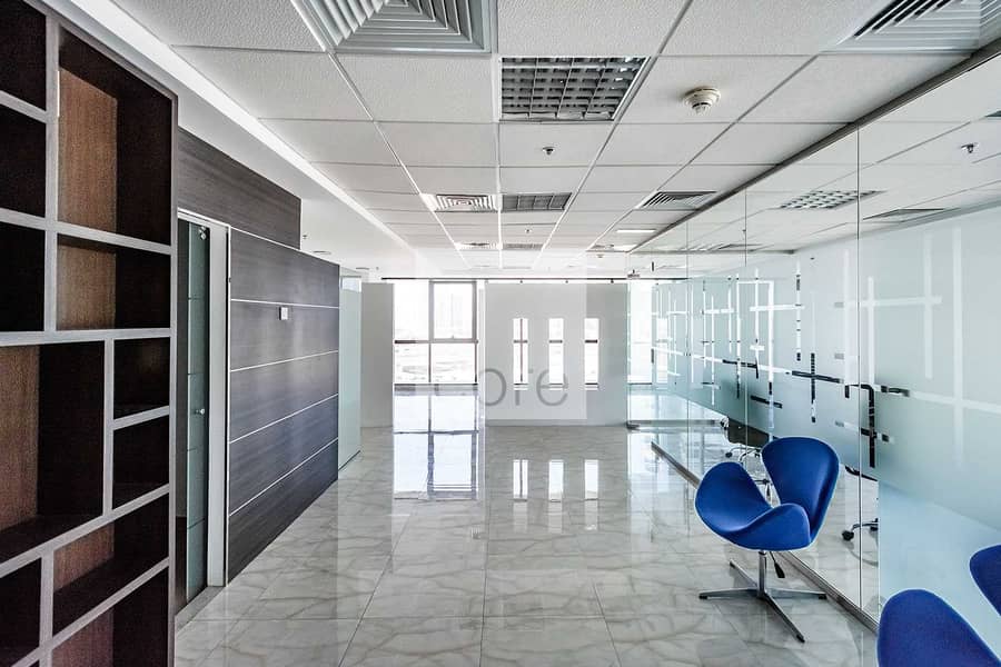 Partitioned | Fitted office for Rent | DMCC
