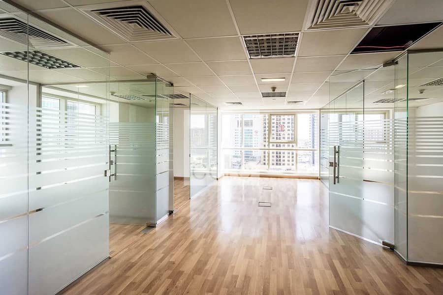 Fitted Office | Glass Partitions | Low Floor