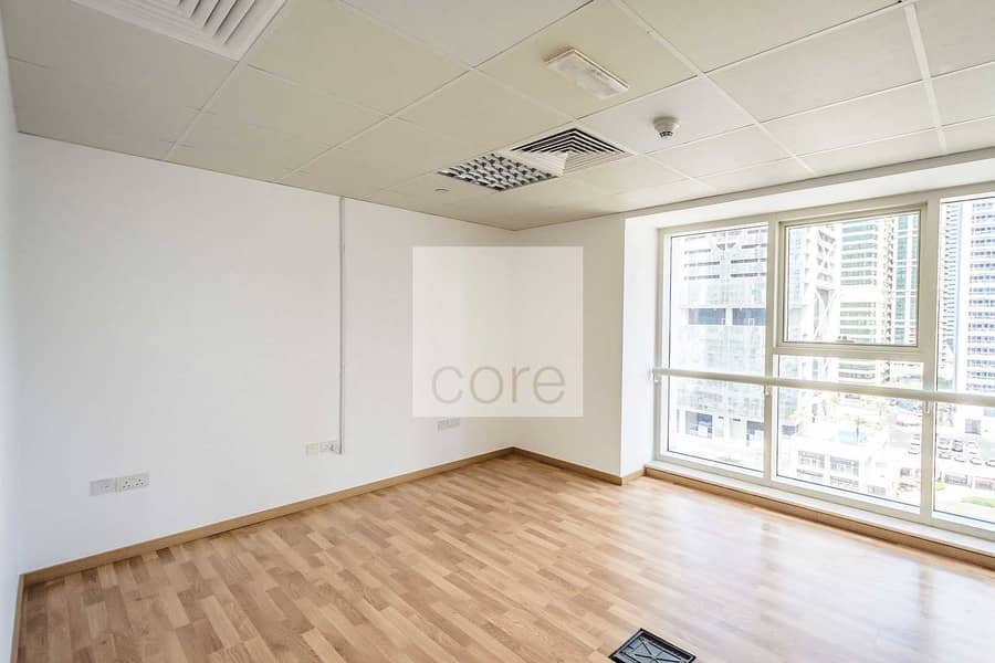 4 Fitted Office | Glass Partitions | Low Floor