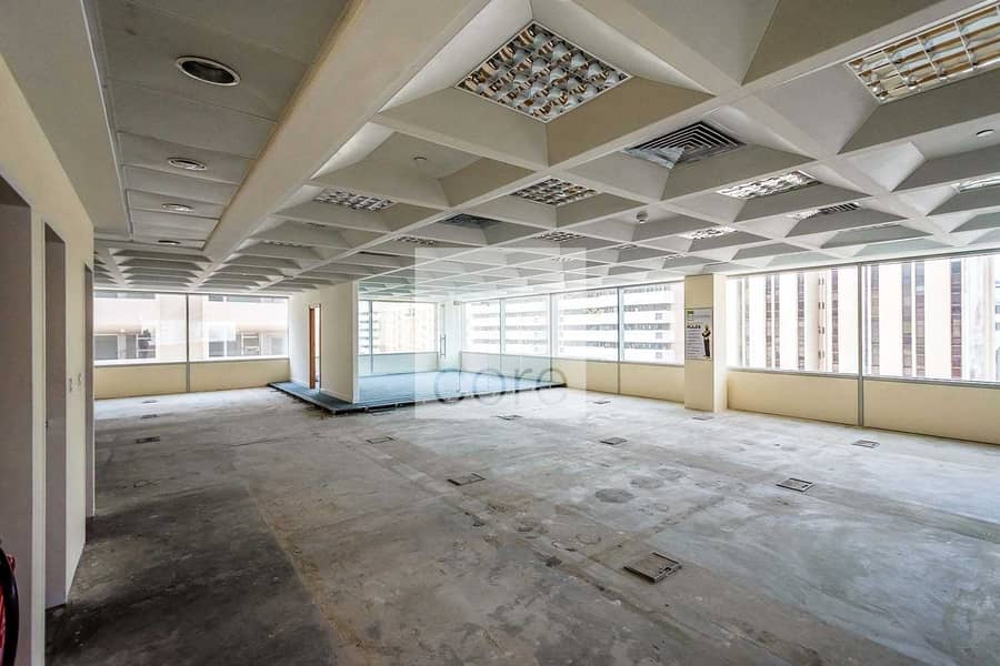 Vacant fitted office in Al Masaood for rent