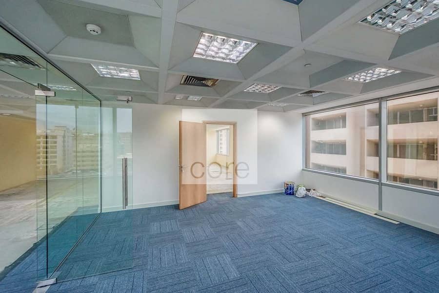 5 Vacant fitted office in Al Masaood for rent