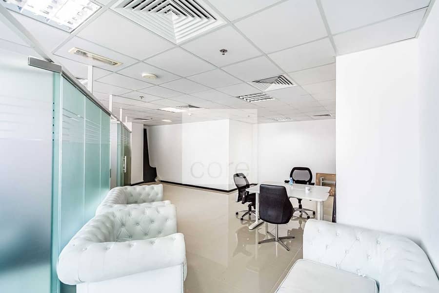5 Fitted Office | Glass Partitioned | Mid Floor