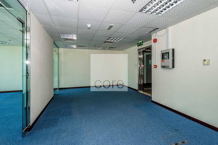 5 Spacious fitted office for rent in Liwa